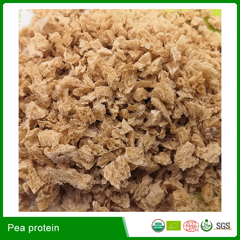 Food Grade Ingredients Organic Pea Protein Concentrate 72% Isolate 80% 85% Powder No Allergen No Gluten